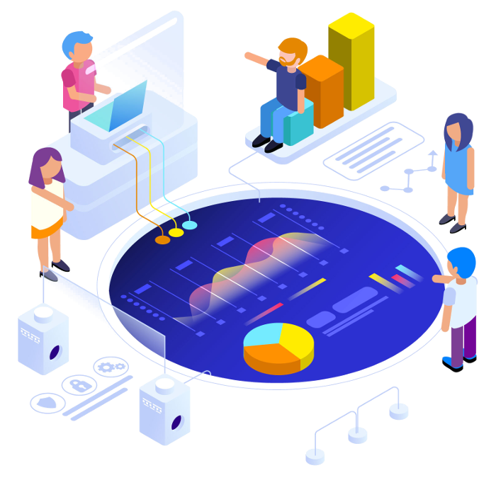 Flaptics Dashboard Preview showing CRM, Project Management, and Analytics features